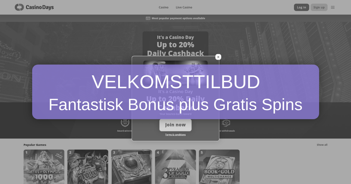 Casino Days Danmark